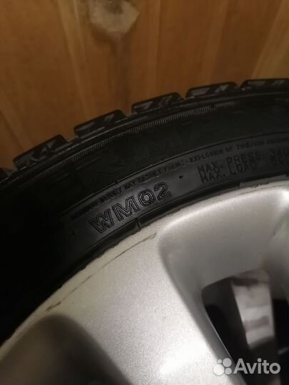 Колеса зимние на шевроле круз, опель. R17