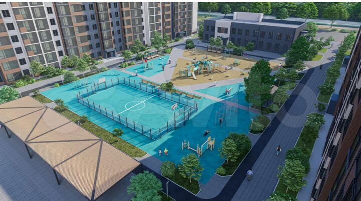 2-к. квартира, 40,5 м², 4/10 эт.