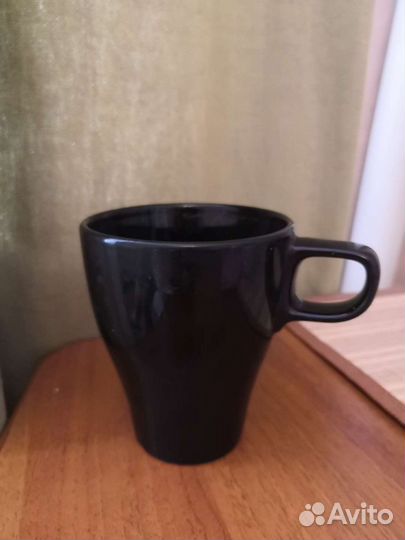 Чашка IKEA черная