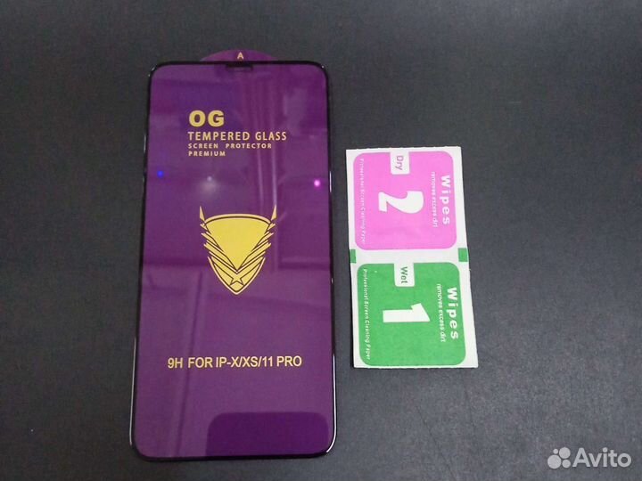 Стекло на iPhone X/XS/11 Pro