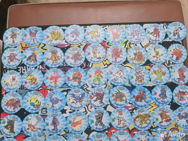 Digimon фишки - вся коллекция