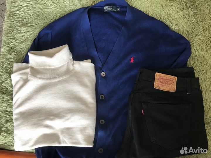 Брендовые вещи пакетом мужские