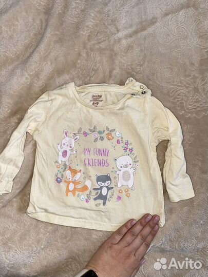 Пакет детских вещей 80-92 ростовка