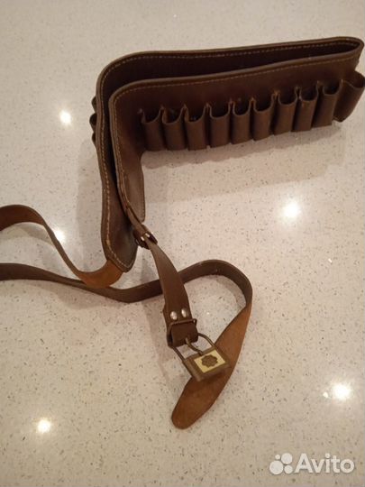 Ремень патронташ СССР 12 калибр 24 патрона