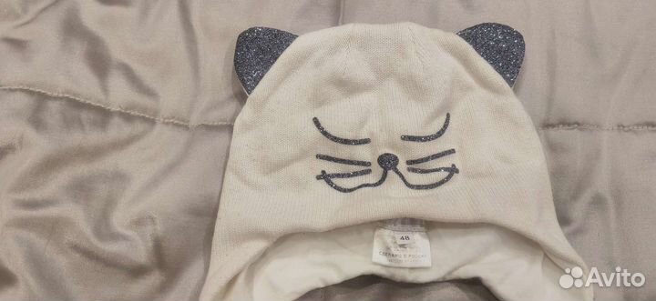 Шапки демисезон :mothercare 50-52р, Artel 400 48р