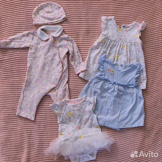 Боди платье mothercare
