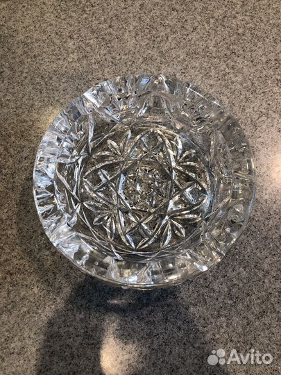 Хрустальная пепельница СССР