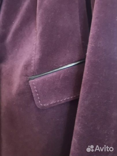 Жакет бархатный