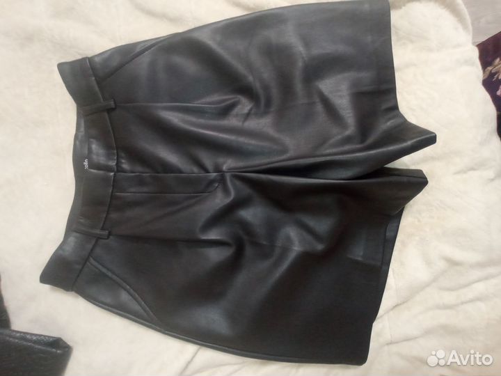 Кожаные шорты