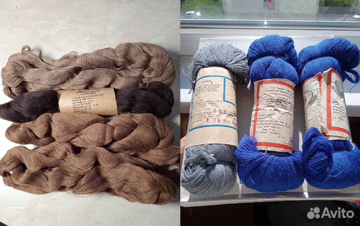 Пряжа и нитки для вязания и рукоделия