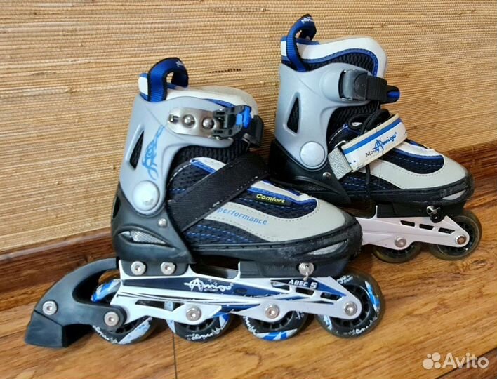 Раздвижные роликовые детские коньки
