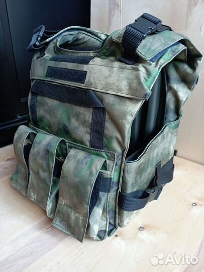 Бронежилет мох с бронепластинами 5кл