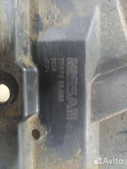 Нижний пыльник переднего бампера Tiida C11