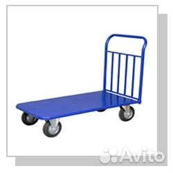Тележка платформенная с одной ручкой
