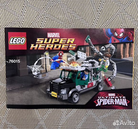 Lego Marvel super heroes 76015 Доктор Октопус