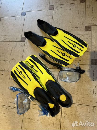 Маска и трубка tusa sport