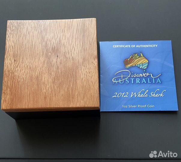 Серебряные монеты Китовая акула