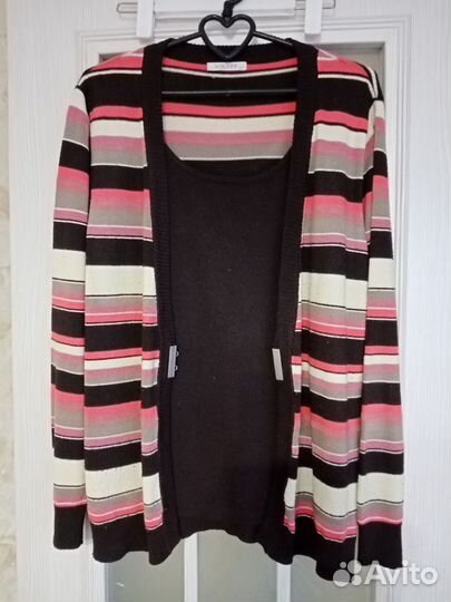 Джемпер кардиган 52 размер