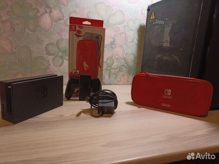 Nintendo switch прошитая + игры