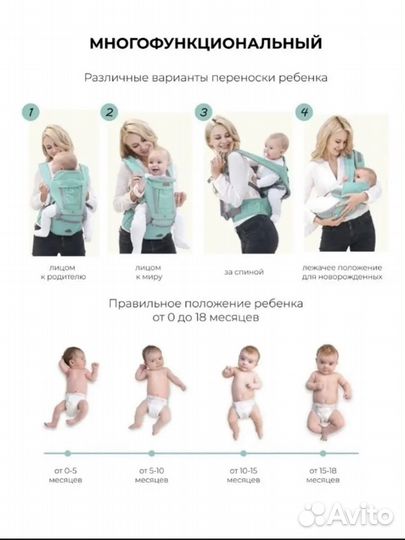 Рюкзак переноска кенгуру