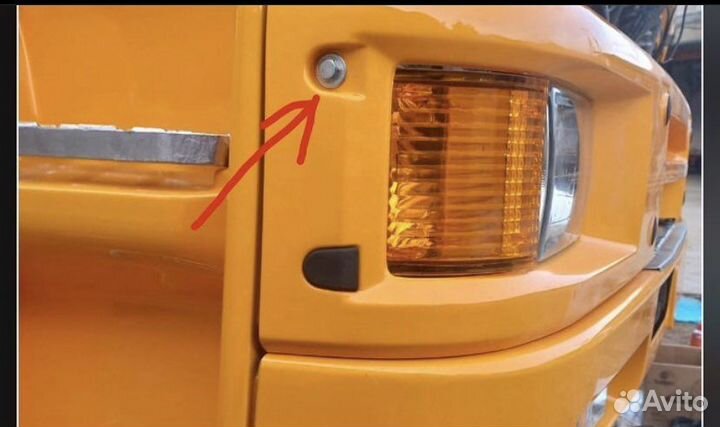 Заглушка панели фар камаз 6520 (к-т 4шт) (боковая)