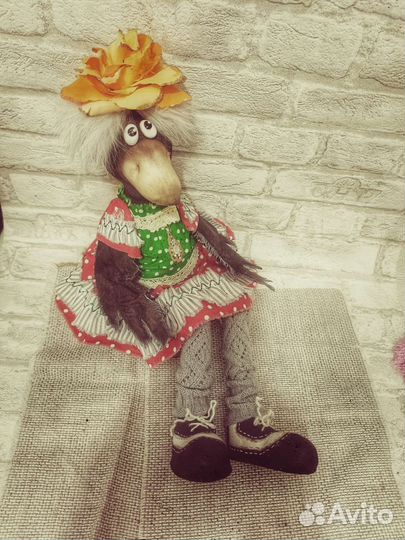 Интерьерная кукла ручной работы