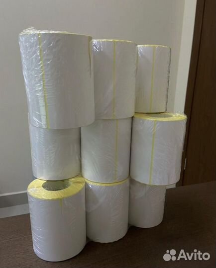 Термоэтикетка 100х100 (самоклеящаяся 1х300)