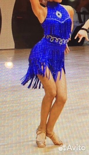 Бальное платье латина ю2/молодеж