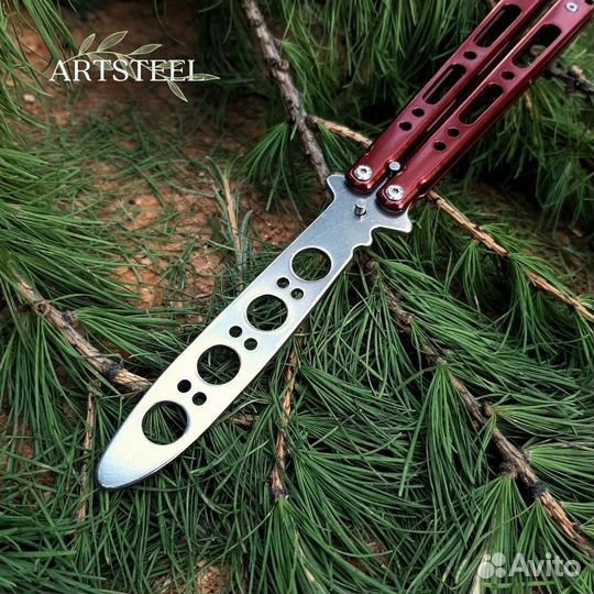 Тренировочный Нож-бабочкa (Карп, TR13-RD)