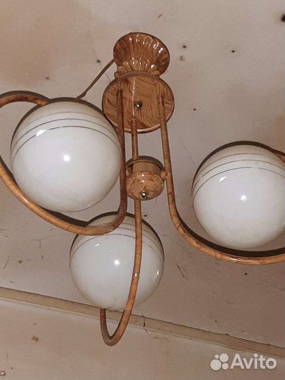 Люстра потолочная бу