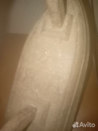 Утюг чугунный старинный