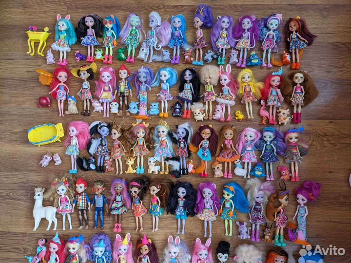 Базовые и редкие энчантималс