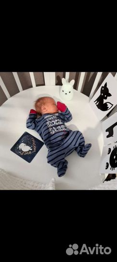 Детская кроватка трансформер,матрас,бортик,мобиль