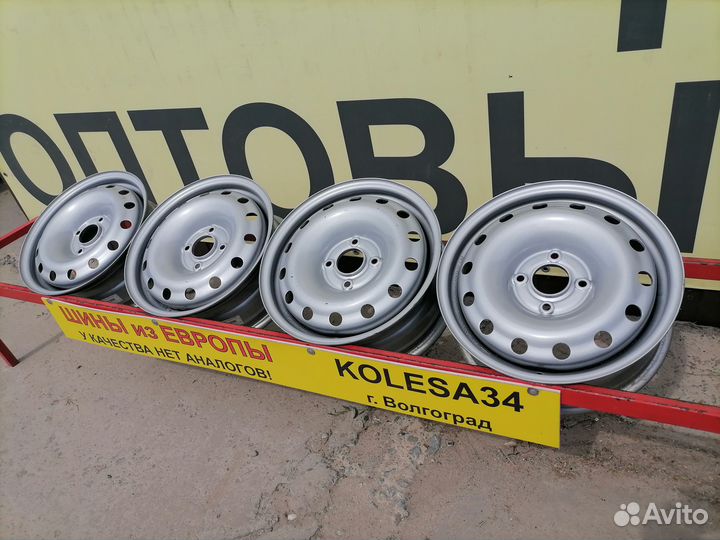 Диски R15 4x108 стальные новые