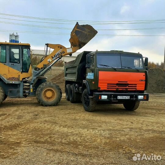 Песок карьерный