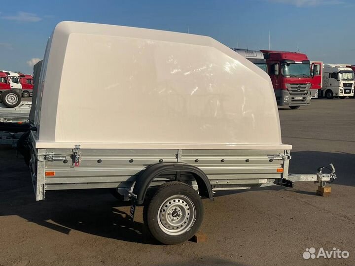 Прицеп легковой для дома и дачи. 2,4 на 1,21м