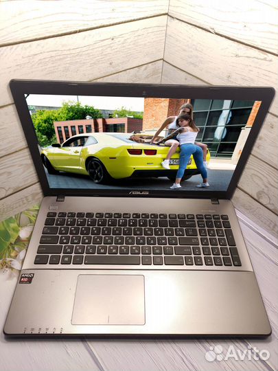 4-х ядерный ноутбук с SSD/8GB Озу/500GB HDD/15.6