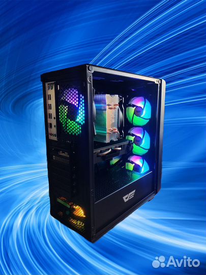 Игровой PC i5-12400f/ddr4-16gb/RX580/M2-512gb