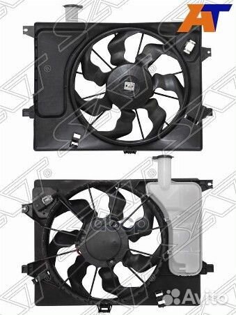 Диффузор радиатора в сборе hyundai elantra/avan