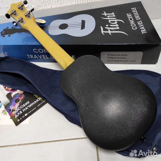 Укулеле flight концерт новая с чехлом