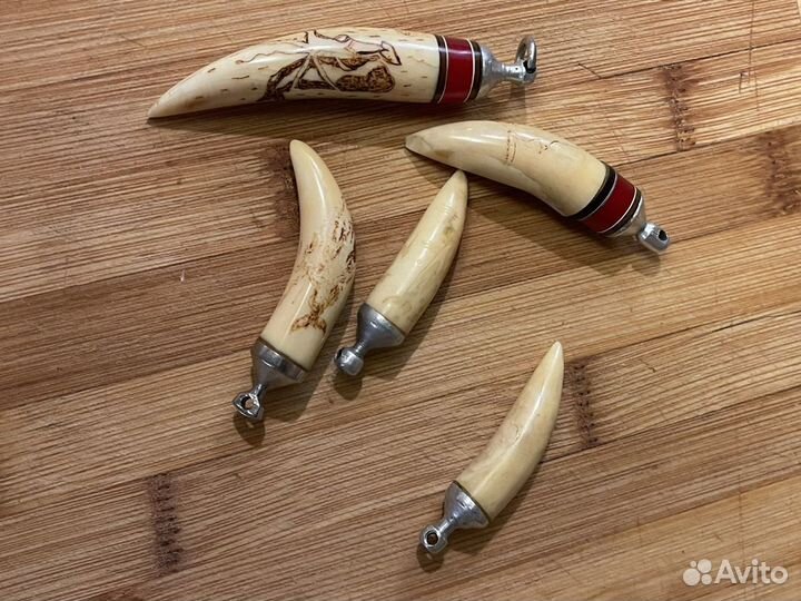 Брелки. Подвески. Уэлен. Винтаж