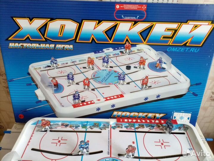 Настольный хоккей. Игра