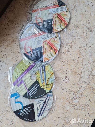 Диски е учебнику М.М.Рпзумовской 5,6,7 классы