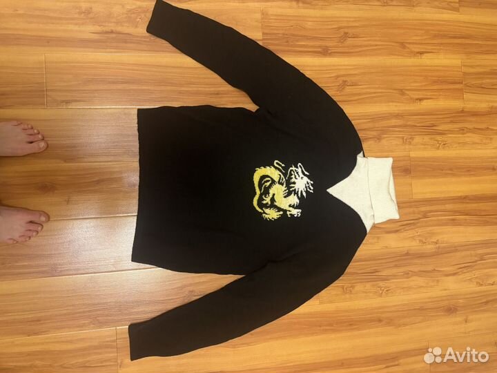 Винтажный свитер мужской kenzo размер М