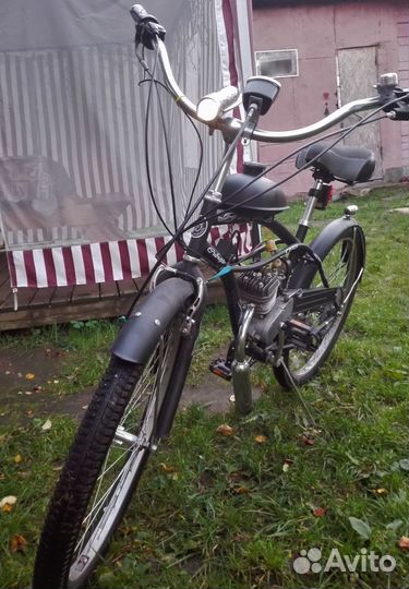 Велосипед с бензиновым мотором F80 (80 см3)