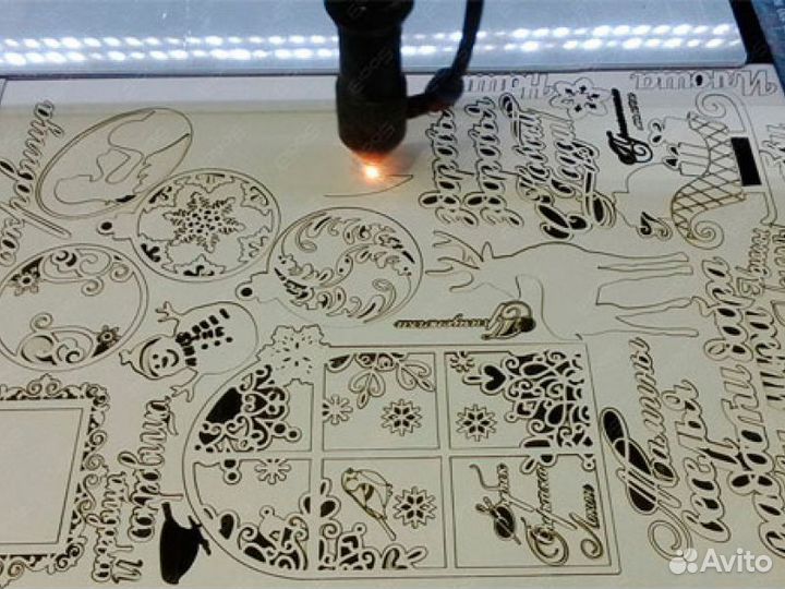 Лазерная резка, гравировка: фанера,акрил,хдф,кожа