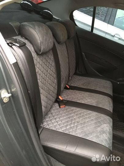 Чехлы Автопилот экокожа + алькантара. Оригинал