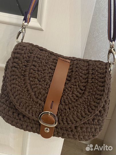 Сумка женская вязаная