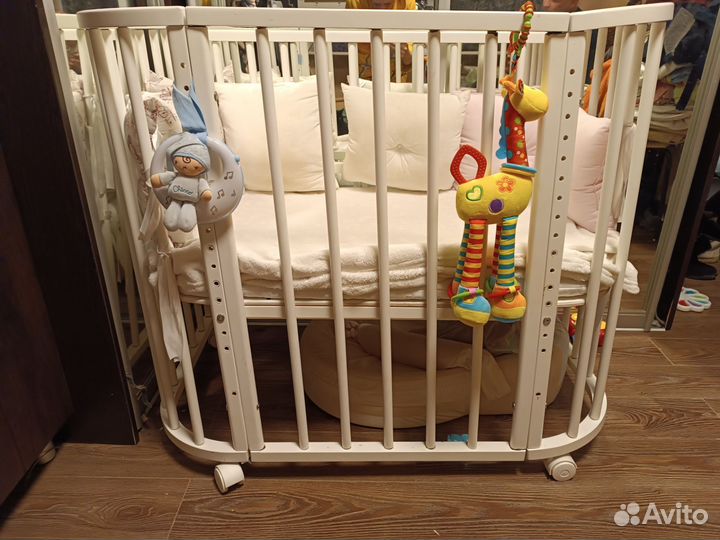 Детская кроватка для малыша бу 58100