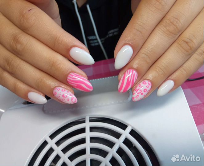 Маникюр с укреплением и покрытием юзр